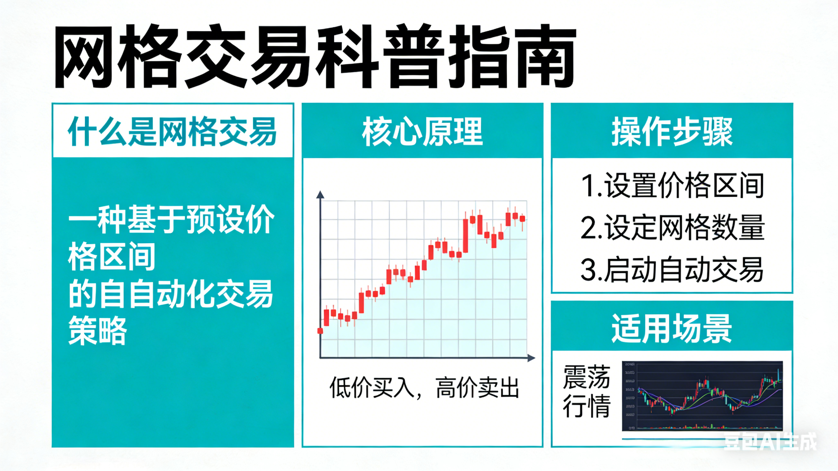 自动低吸高抛、积小胜为大胜的量化智慧——网格交易法全解析